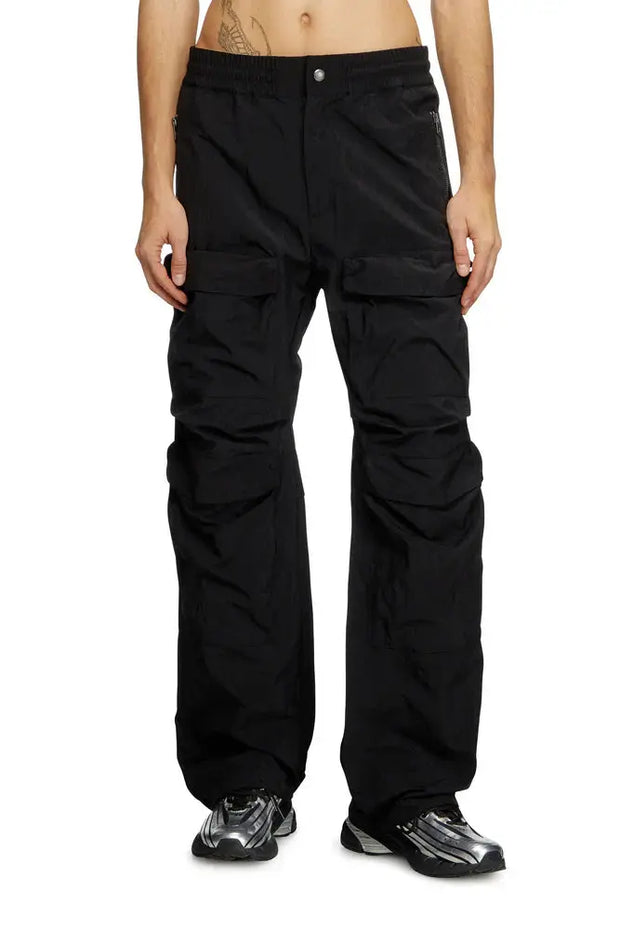 Utility pants in overdyed nylon Diesel