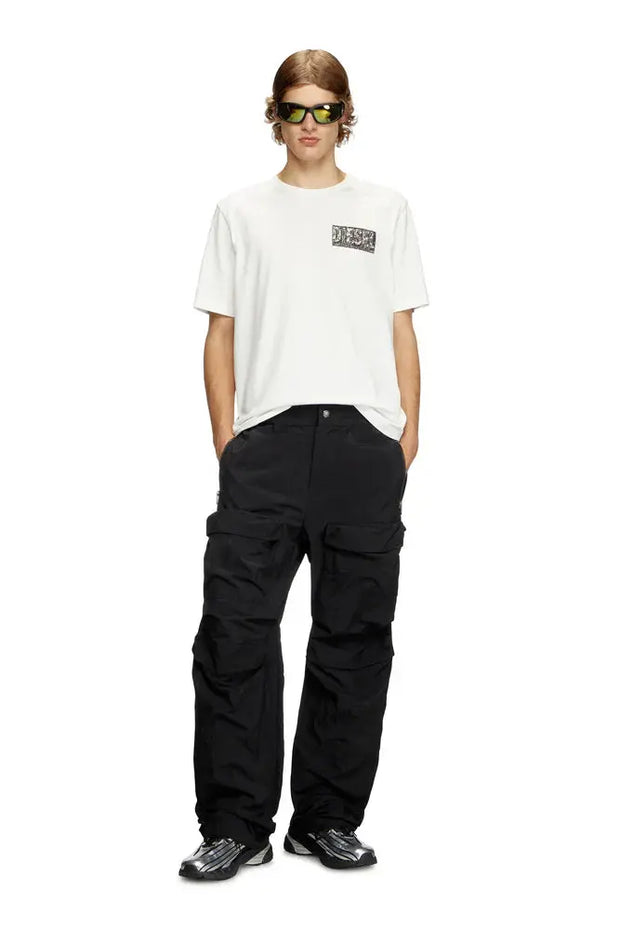 Utility pants in overdyed nylon Diesel