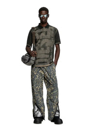 Polo shirt with water print logo Diesel