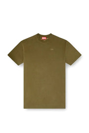 T-shirt with maxi oval D embroidery Diesel