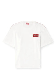 T-shirt with logo patch Diesel