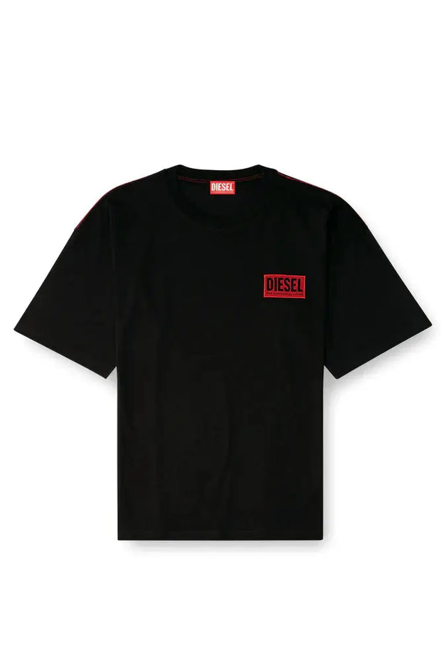 T-shirt with logo patch Diesel