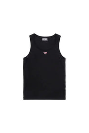 Tank top with embroidered D patch Diesel