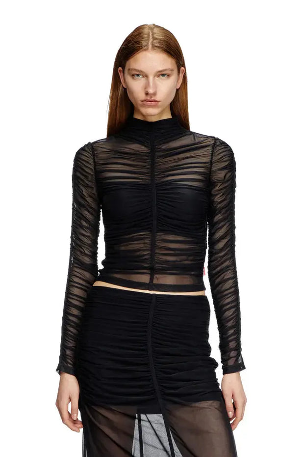Tulle jersey top Diesel