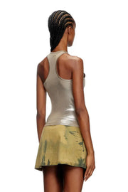 Metallic tank top Diesel