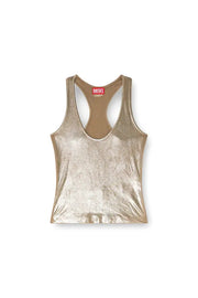Metallic tank top Diesel