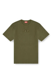 T-shirt with embroidered Oval D Diesel