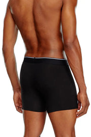 Three-pack of plain long boxer briefs Diesel