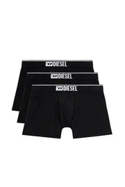 Three-pack of plain long boxer briefs Diesel