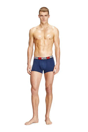 Three-pack of all-over logo waist boxers Diesel