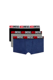Three-pack of all-over logo waist boxers Diesel