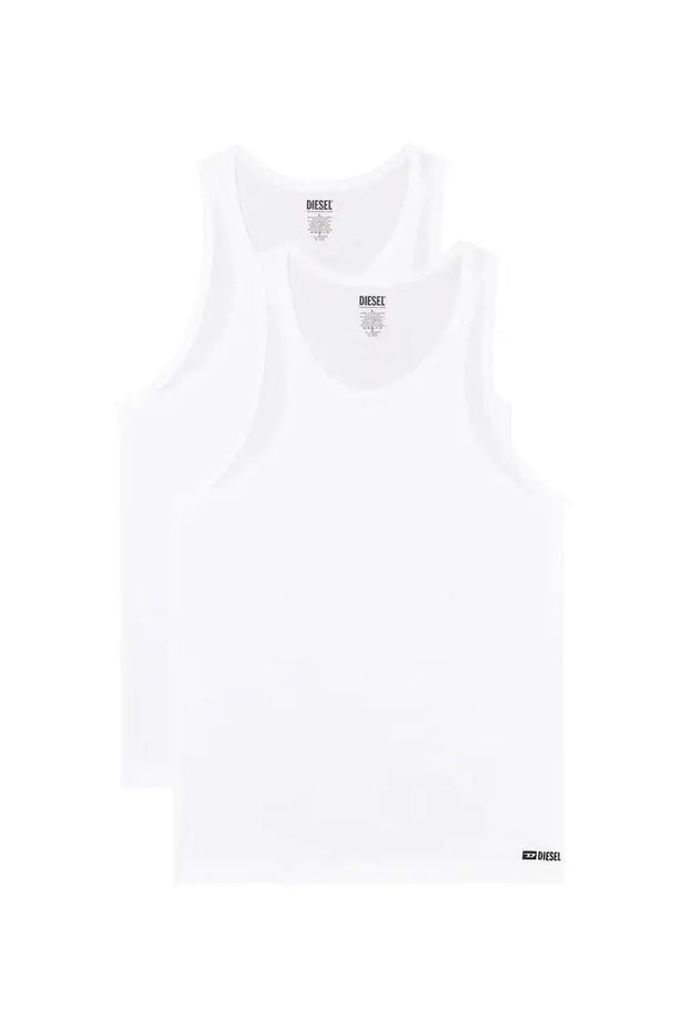 Two pack cotton tank vest Diesel