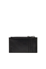 Flat card holder in grainy leather Diesel