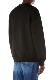Sweatshirt with D logo patch Diesel