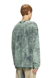 Treated long-sleeve T-shirt Diesel