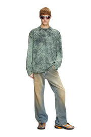 Treated long-sleeve T-shirt Diesel