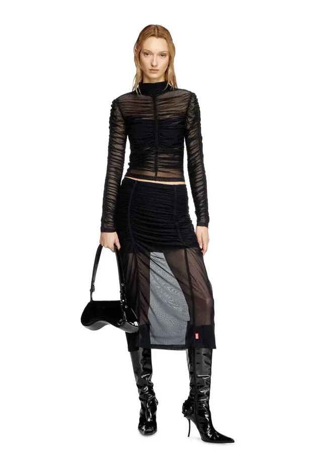 Gathered stretch skirt Diesel