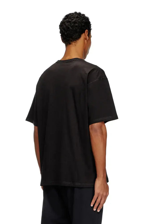 T-shirt with small logo Diesel