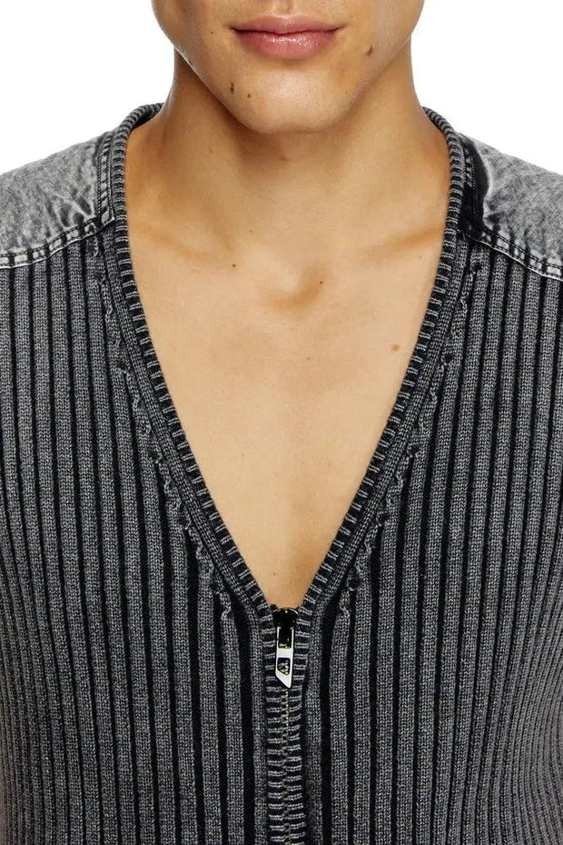 Utility vest with contrast panels Diesel