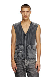 Utility vest with contrast panels Diesel