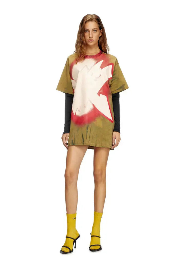 Layered T-shirt dress Diesel