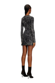 Short dress with zipped cut-out Diesel