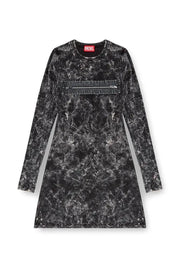 Short dress with zipped cut-out Diesel