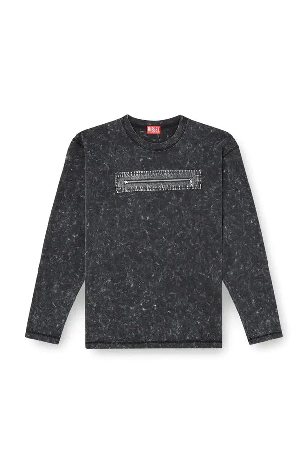 Marble-effect top with zipped cu-outs Diesel