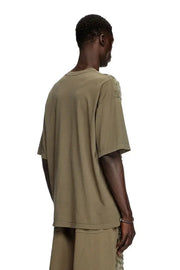T-shirt with hole detail Diesel