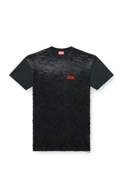 T-shirt with hole detail Diesel