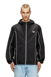 Windbreaker with contrast piping Diesel