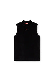 Ribbed tank top with mock neck Diesel