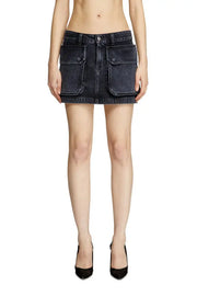 Mini skirt in batavia-weave denim Diesel