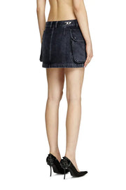 Mini skirt in batavia-weave denim Diesel