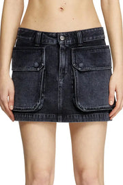 Mini skirt in batavia-weave denim Diesel