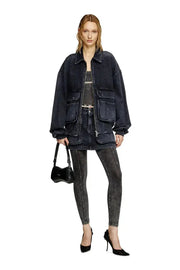 Mini skirt in batavia-weave denim Diesel