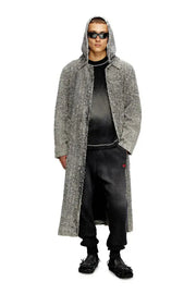 Waffle and jersey half-sleeve sweatshirt Diesel