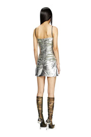 Gathered mini dress Diesel
