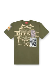 T-shirt with patch detail Diesel