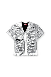 Gathered slim fit T-shirt Diesel