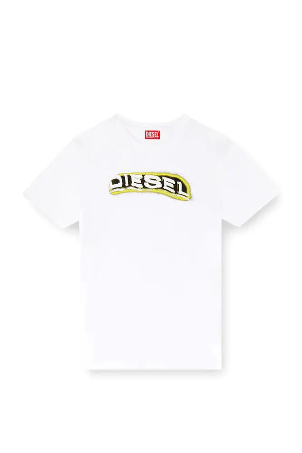T-shirt with puff-print logo Diesel