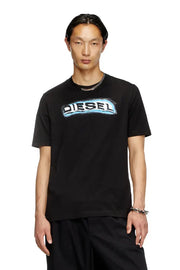 T-shirt with puff-print logo Diesel