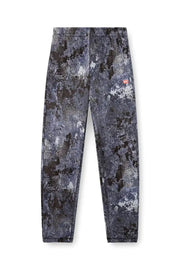 Sweatpants with marble wash treatment Diesel