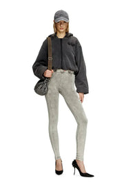 Cropped zip-up hoodie Diesel