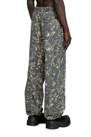 Stylised camo utility pants Diesel