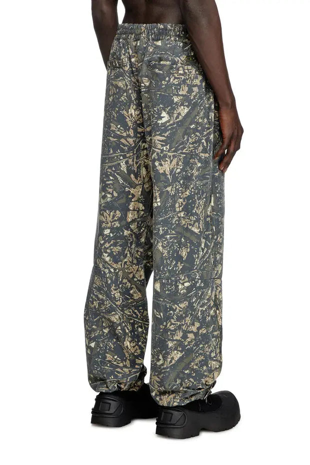 Stylised camo utility pants Diesel