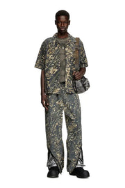 Stylised camo utility pants Diesel