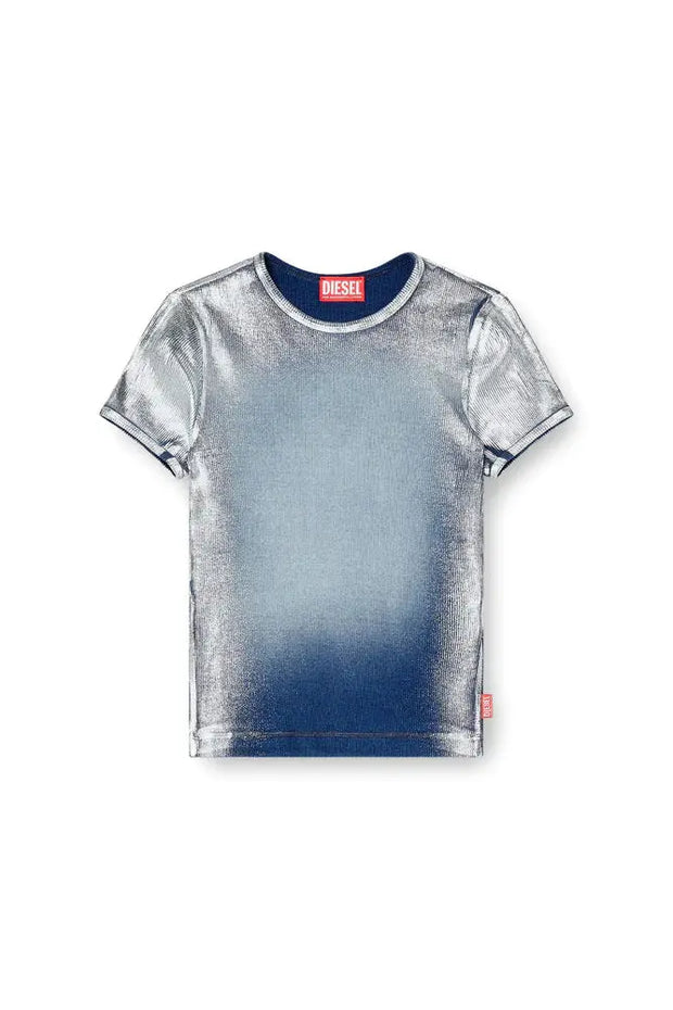 Faded metallic T-shirt Diesel