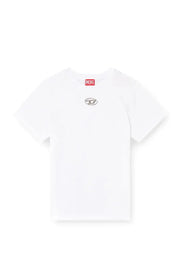 Regular fit T-shirt with cut-out Oval D Diesel