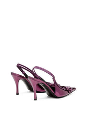 D-Venus-Slingback pumps with mirror finish Diesel